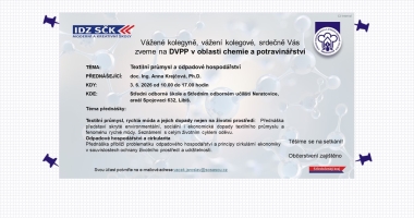 Pozvánka na přednášku v rámci DVPP